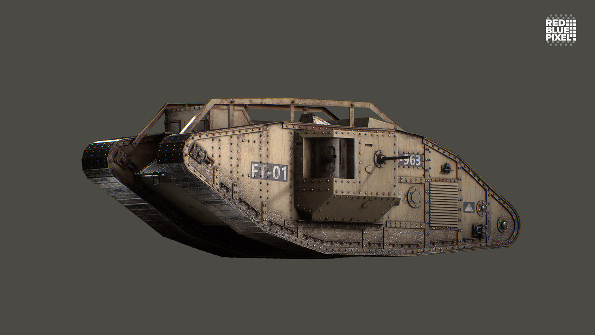 British Mark IV Male Tank