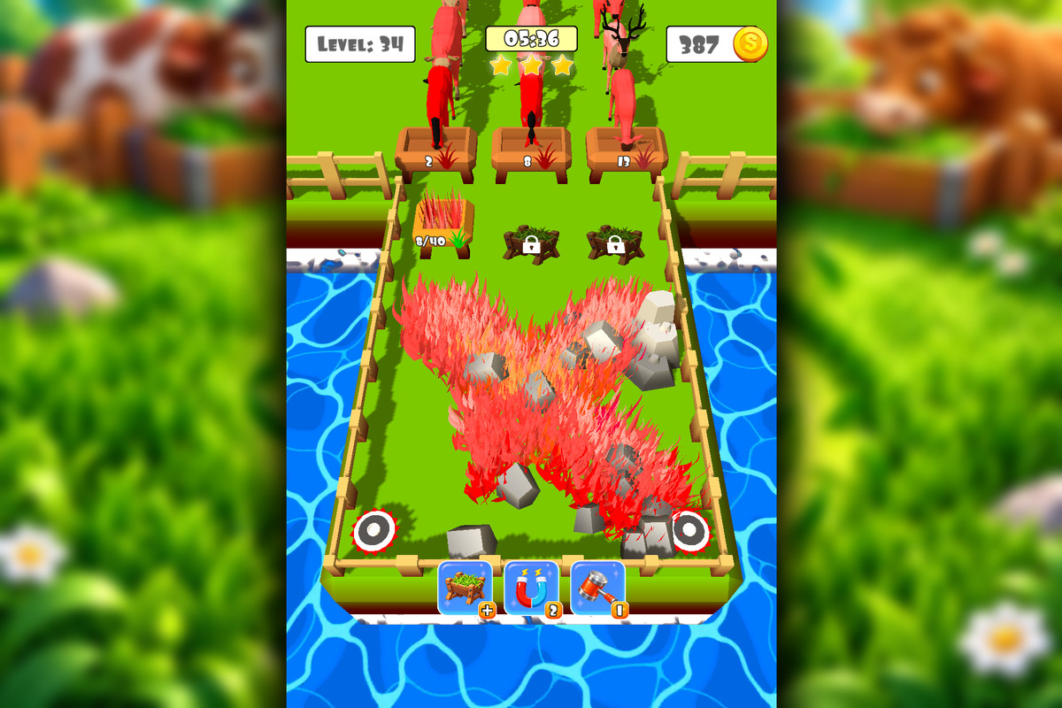 Grass Flow - Complete Mobile Game Template