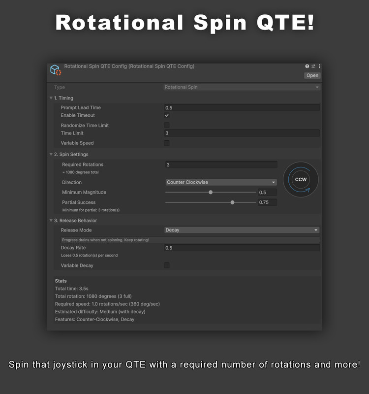 Simple QTE: Quick Time Events made easy w/ JSON support & 11 QTE types