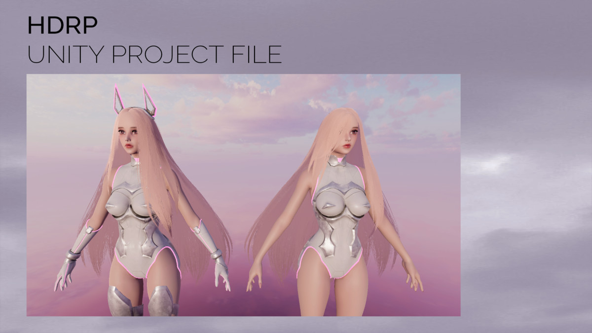 Stellar Aerith - Anime Sci-fi Girl