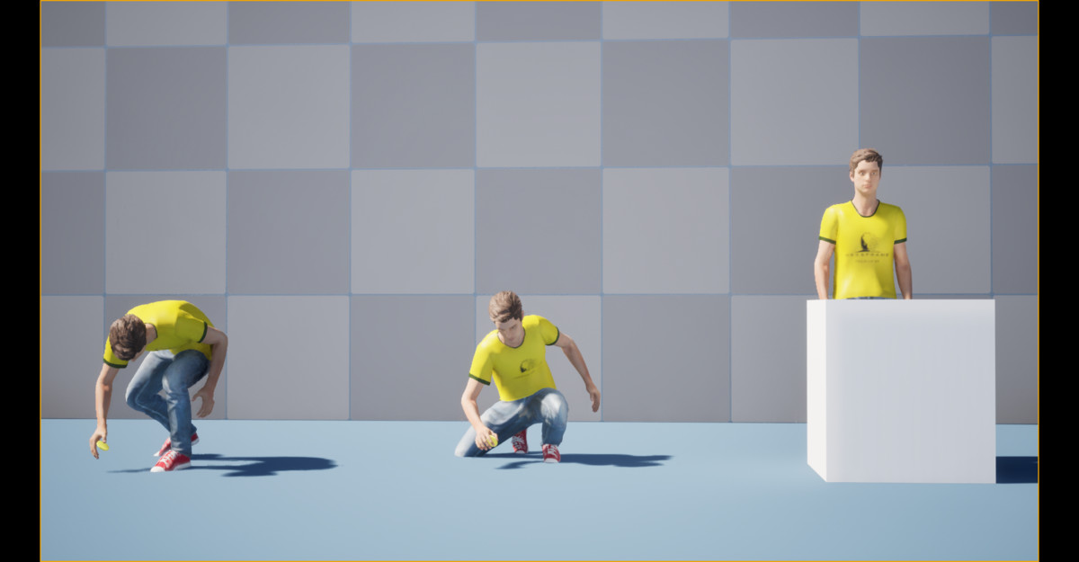 Pickup Items Animation