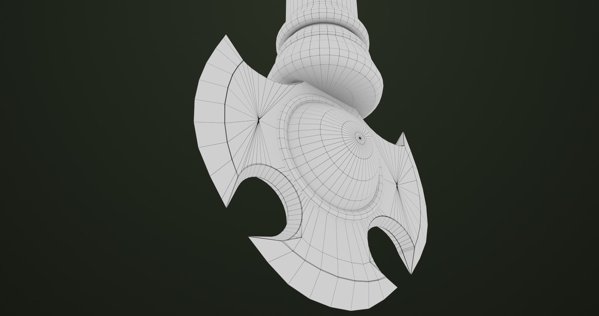 Battle Axe 11 URP HDRP Textures