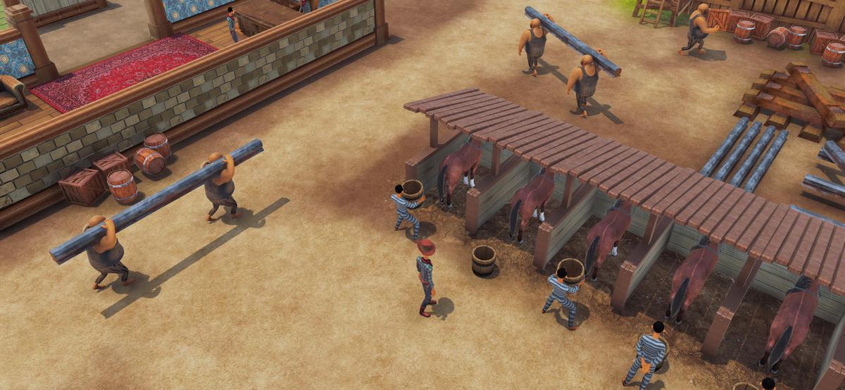 Hyper Wild West Prison Pack-Stylized Idle Environment (URP Ready)