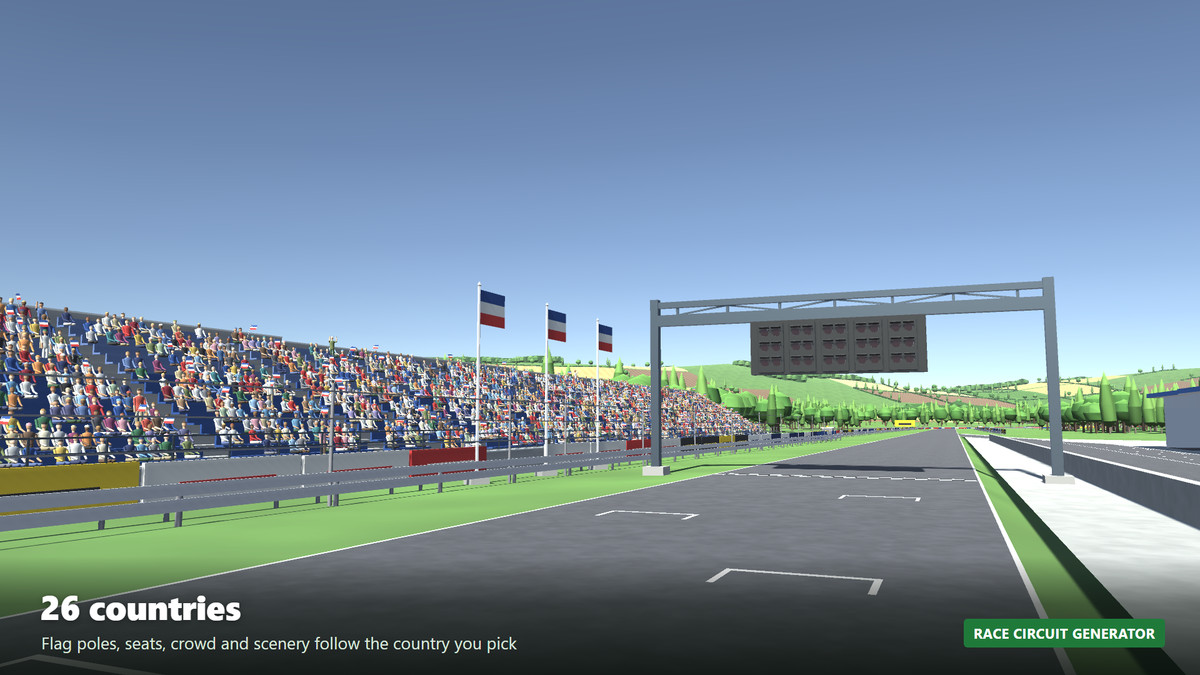Race Circuit Generator – Procedural Tracks