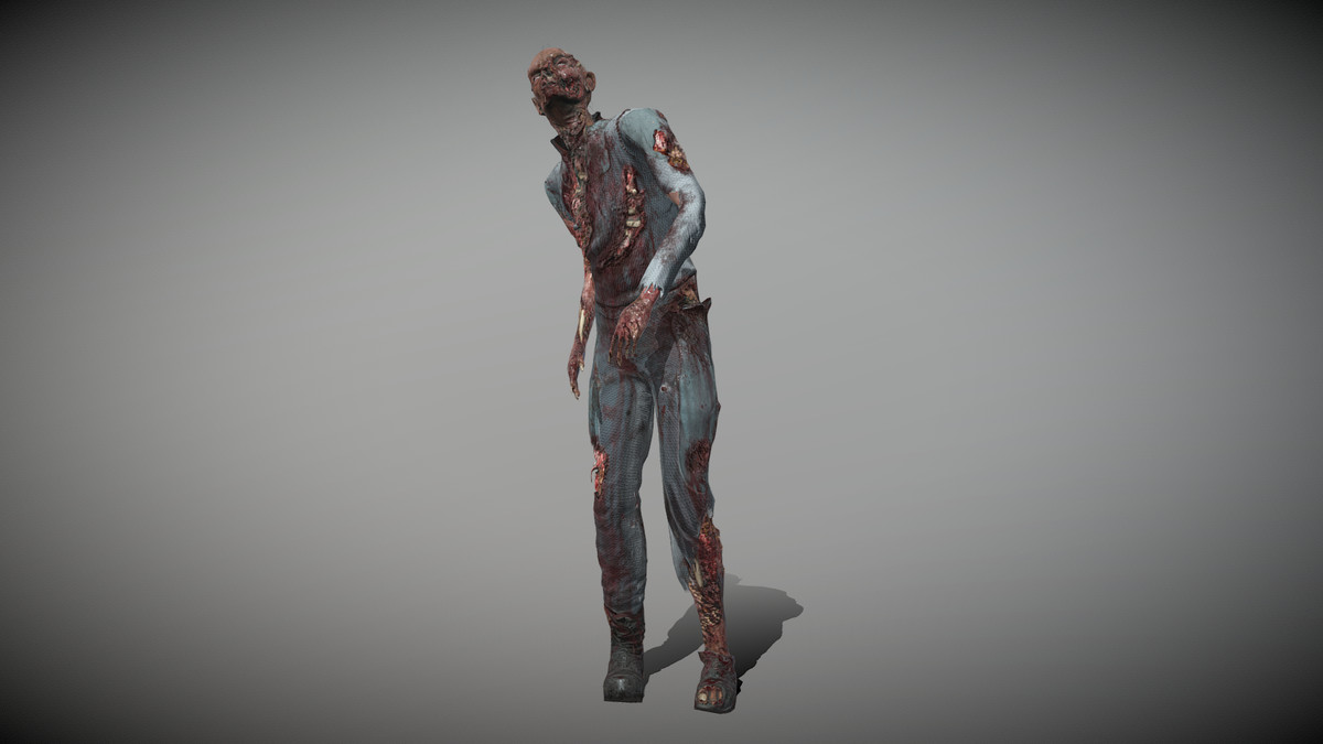 Zombie Animation Root Motion Basic Pack