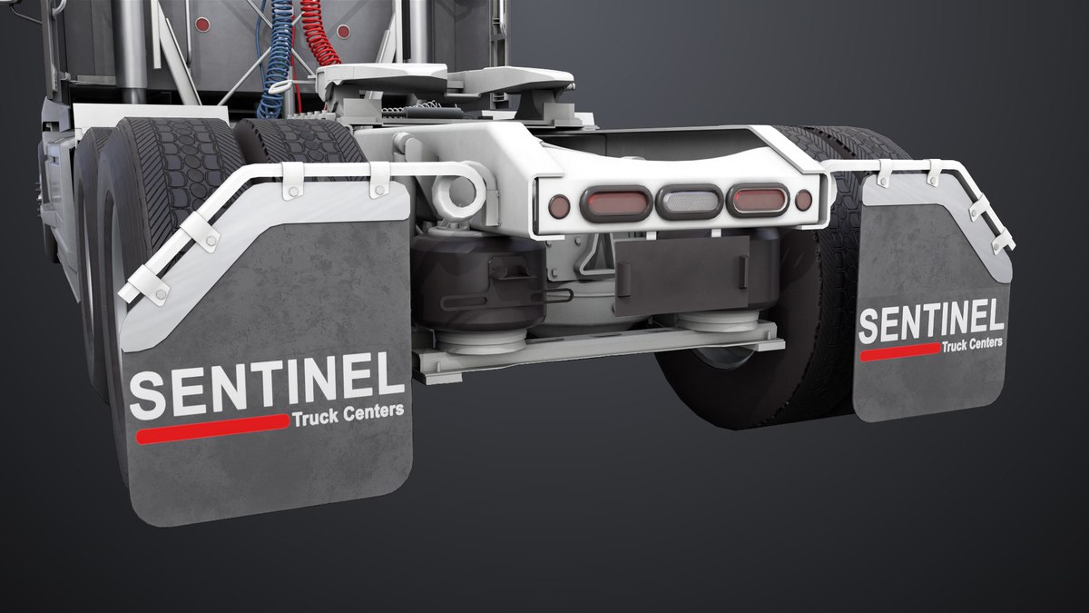 Heavy Truck Chassis 05 Grey Interior URP HDRP Textures