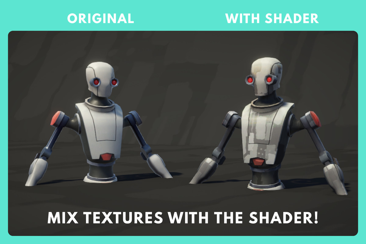 Handpainted Shader and Textures - MEGA PACK vol 2