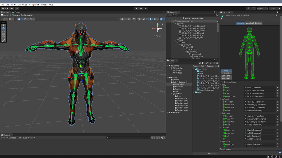 Sci-Fi Cyborg 15