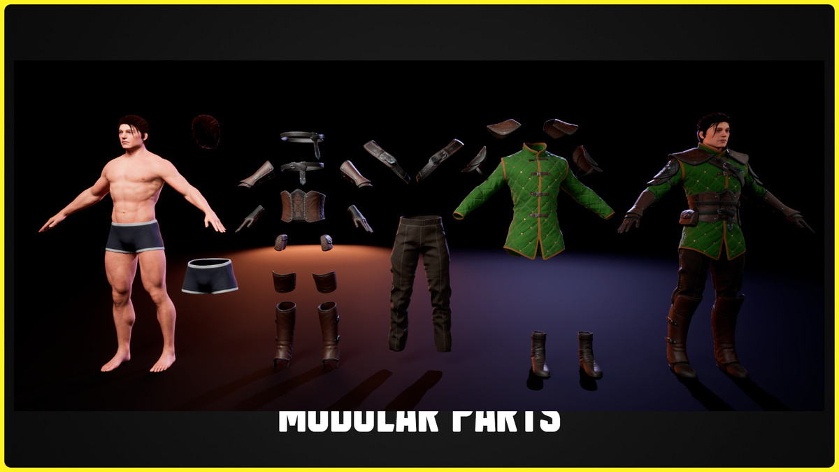 Fantasy Character 02 — Archer