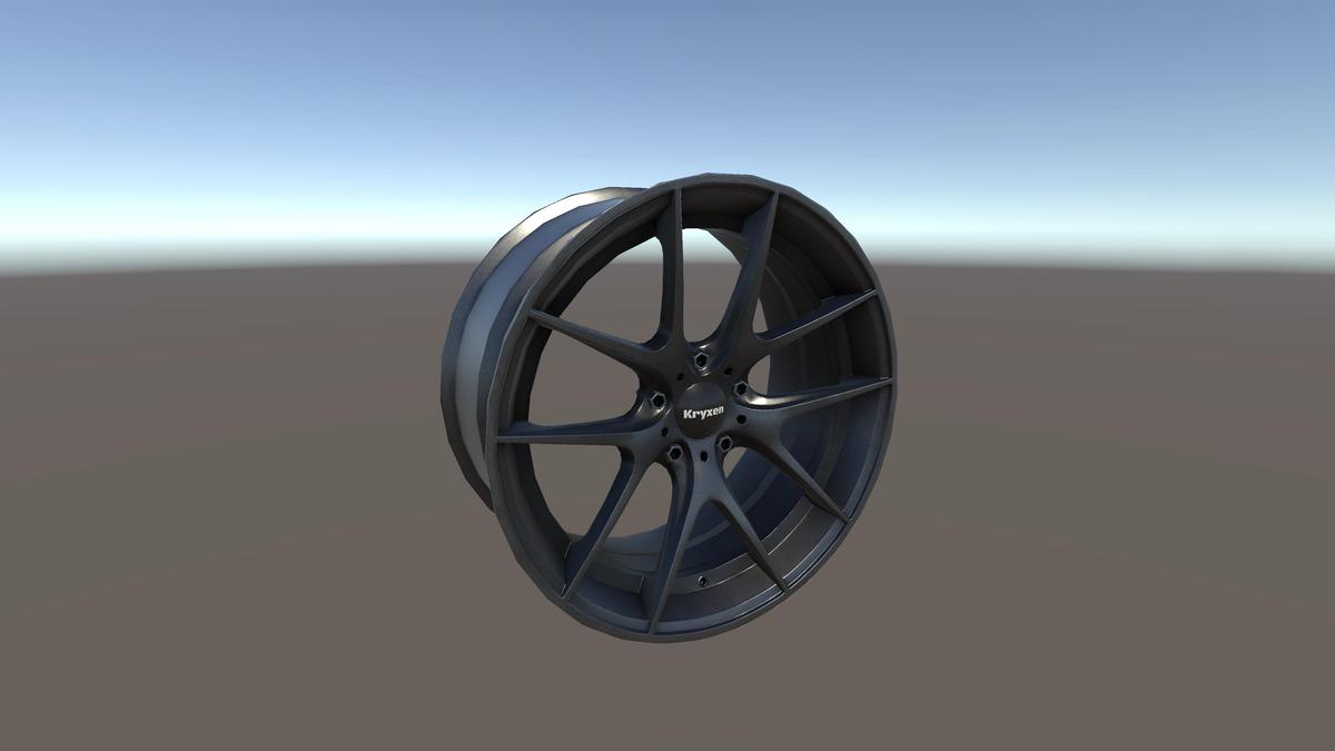 Kryxen Rim V1 - Titanium - Game Ready