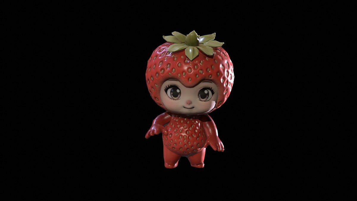Chibi Fruit Strawberry