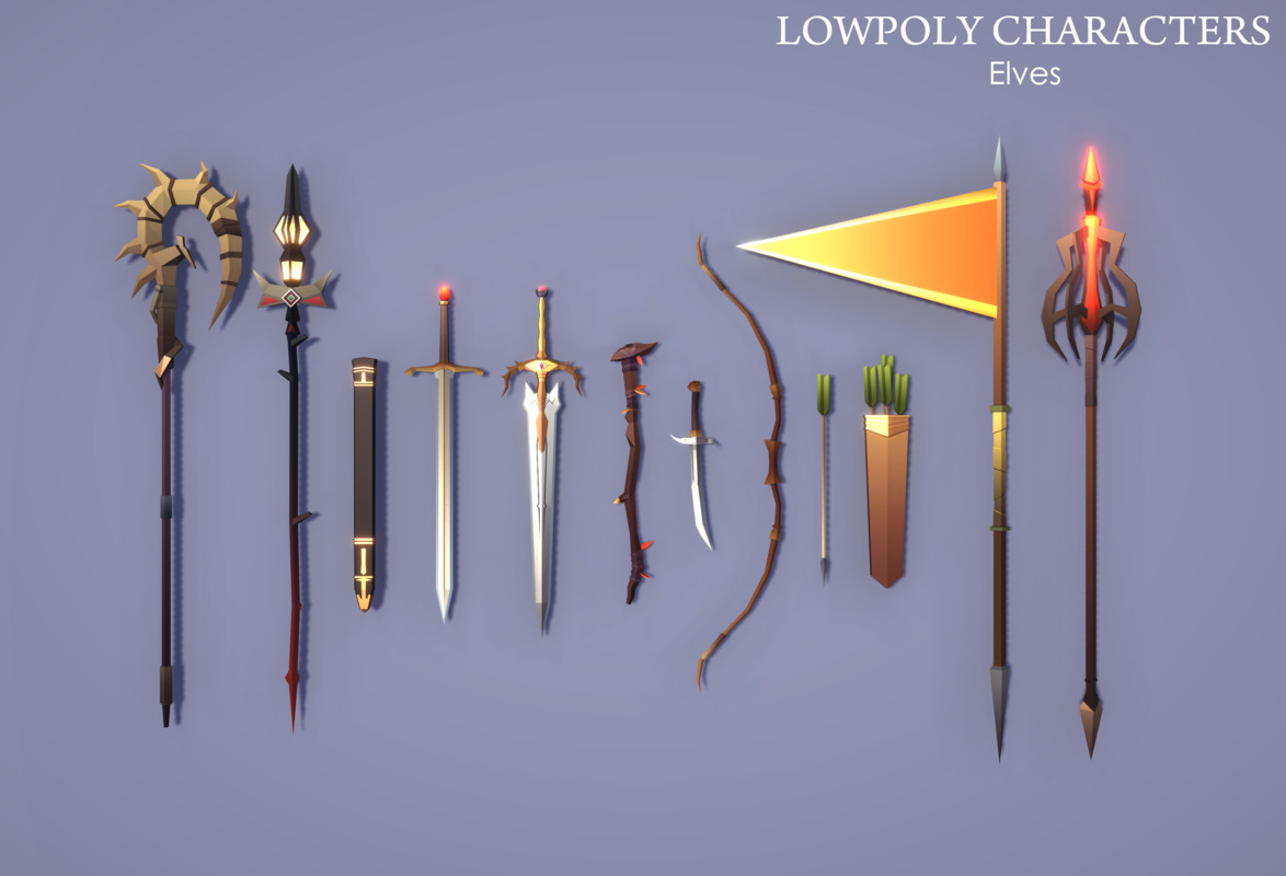 LowpolyCharacters_Elves