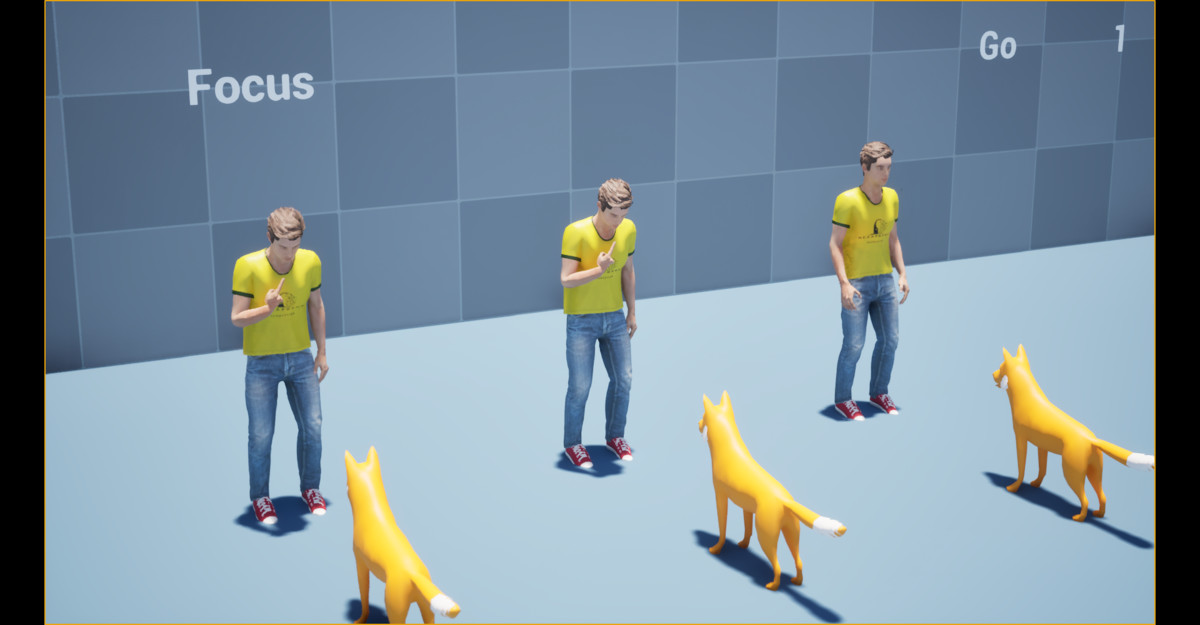 Dog Command Animation