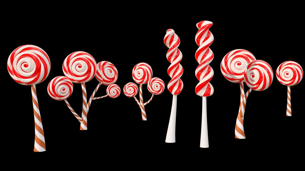 P3D: Candy Land (Stylized Fantasy Environment)