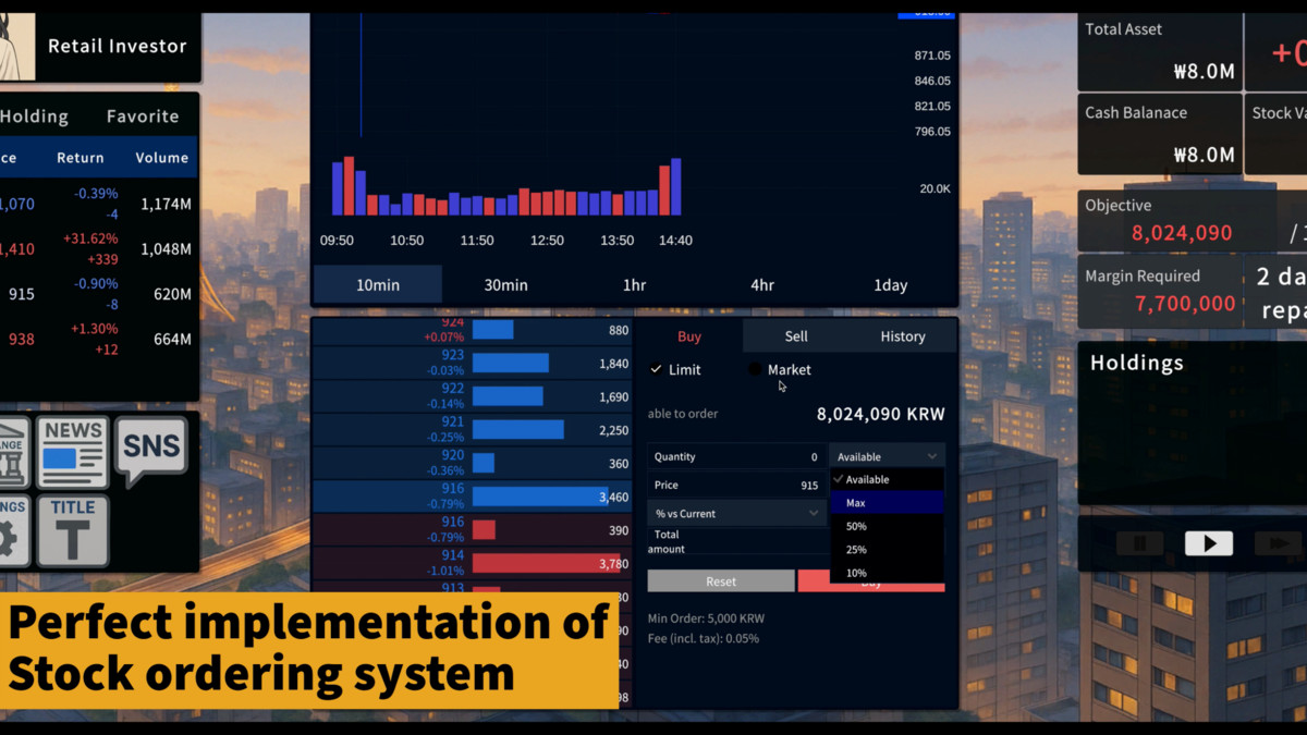 Ultimate Stock Market Simulation Framework
