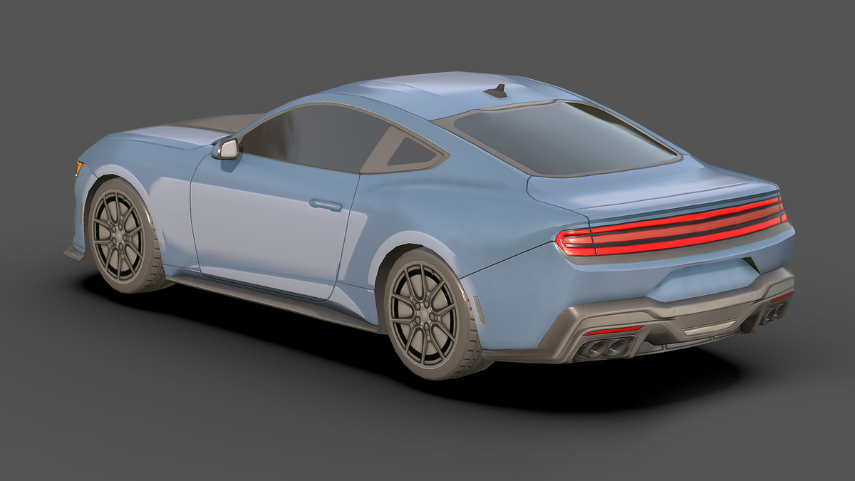 Sedan Low Poly Cars Pack