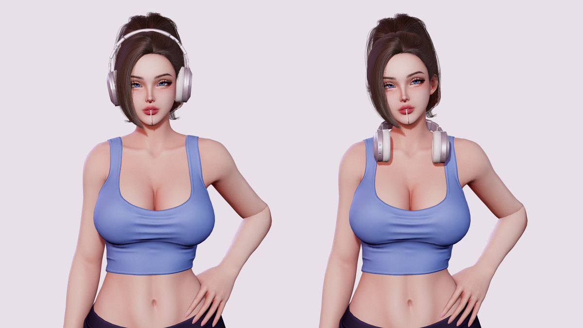 Casual Female 01 - Female Character Series