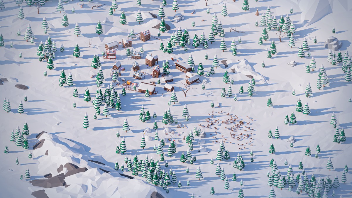 Arctic - Low Poly 3D Models Pack
