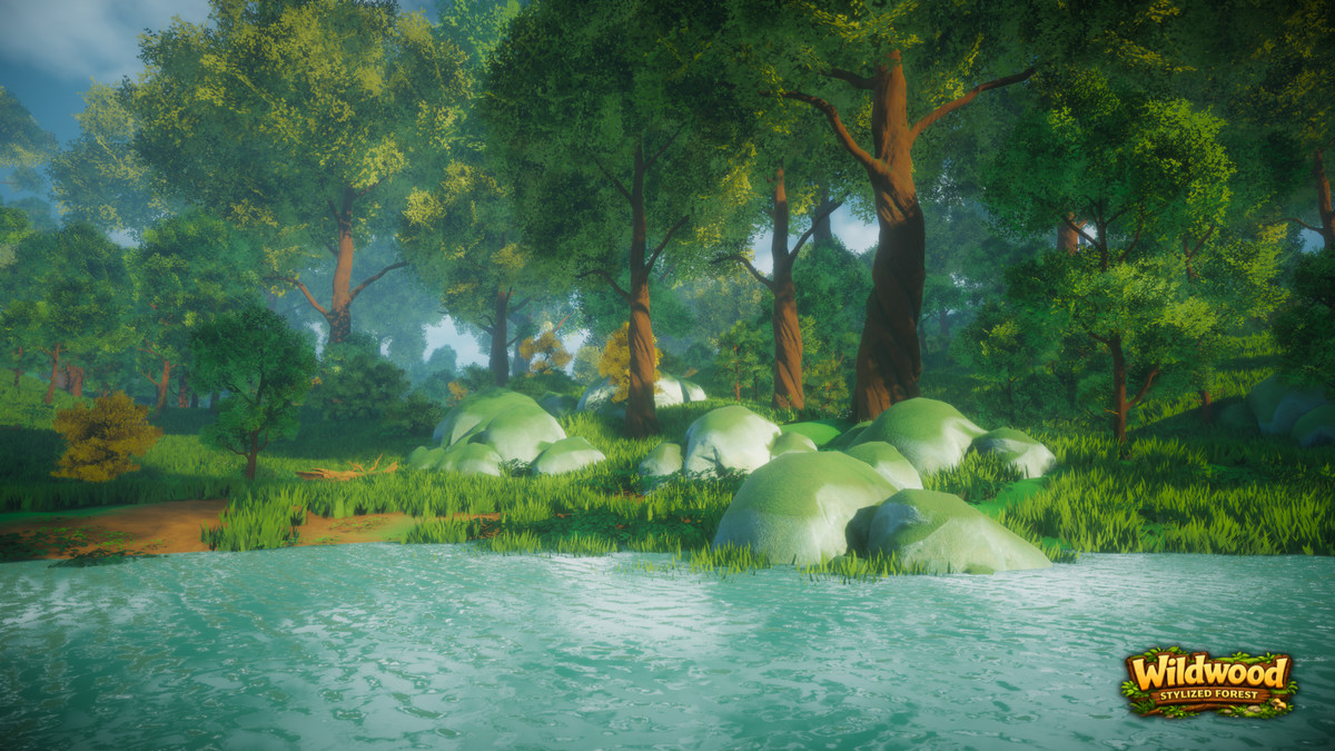 Wildwood: Stylized Forest (Stylized Nature, Stylized Forest, Nature, Biome)
