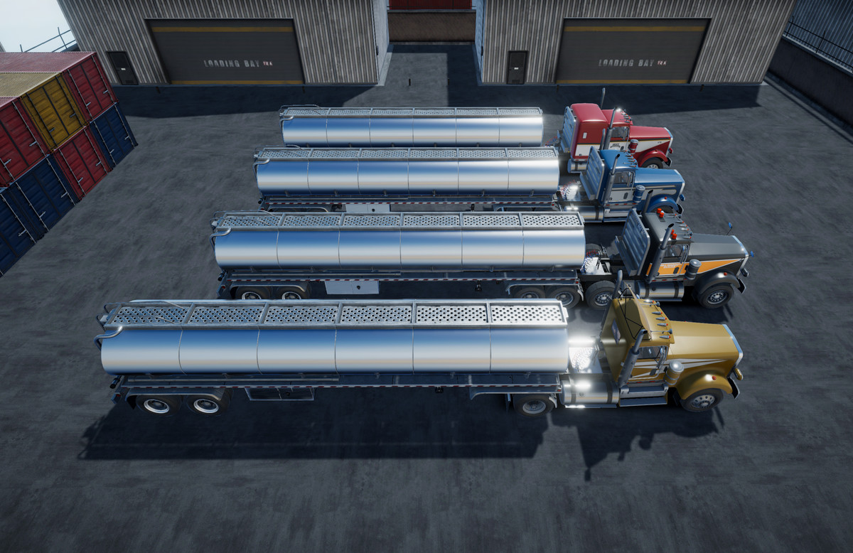 80s Semitruck Tanker