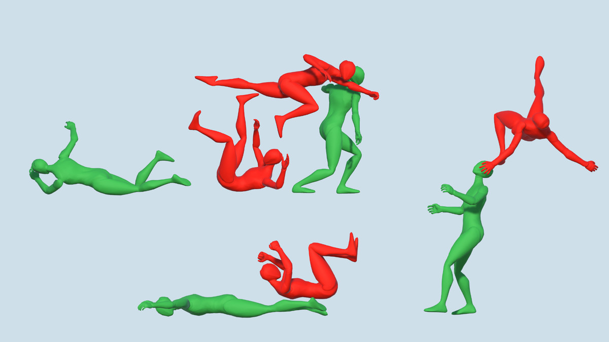 Superhero Ground Takedown Animation Pack