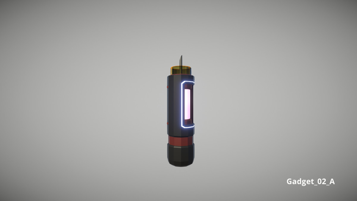 Cyberpunk Armory - Low Poly