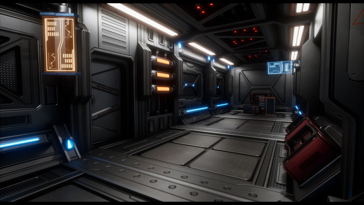 Sci Fi Hallway