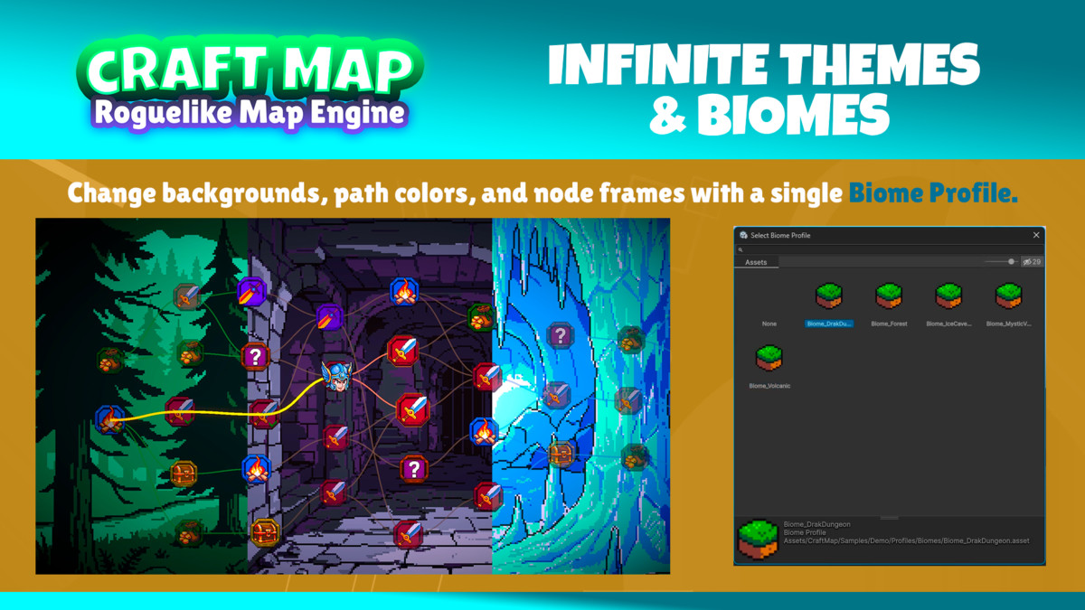 CraftMap: Ultimate Roguelike Map Engine & VFX