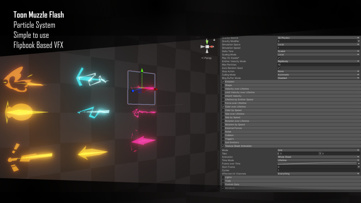 VFX - Toon Muzzle Flash