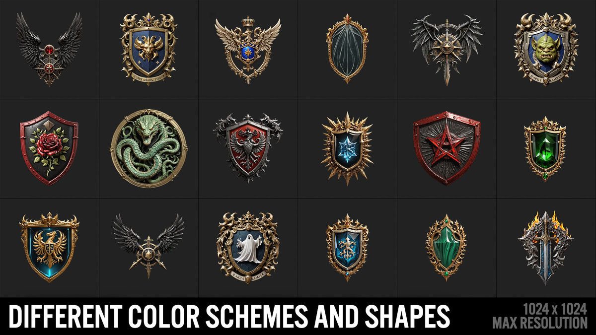 600 Achievements, Trophies, Rewards, Emblems, Badges, Awards, Artifacts Vol2