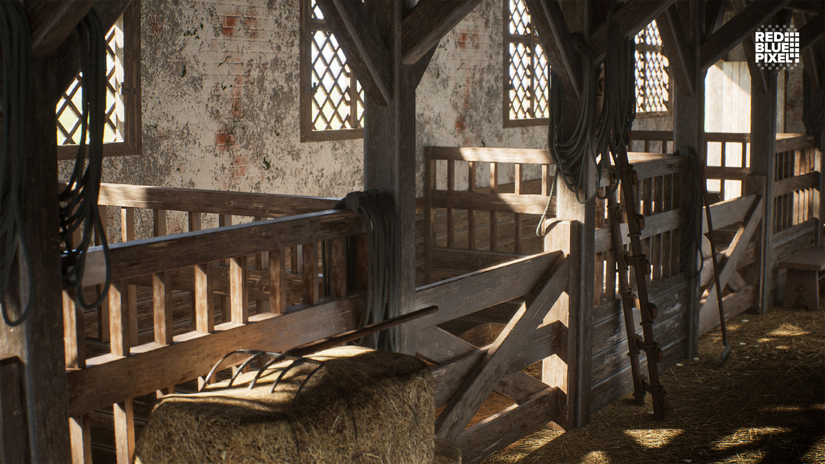 Medieval Horse Stable