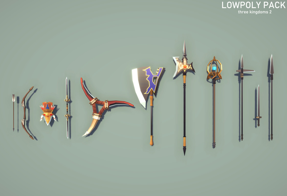 LowpolyPack_Three Kingdoms 2