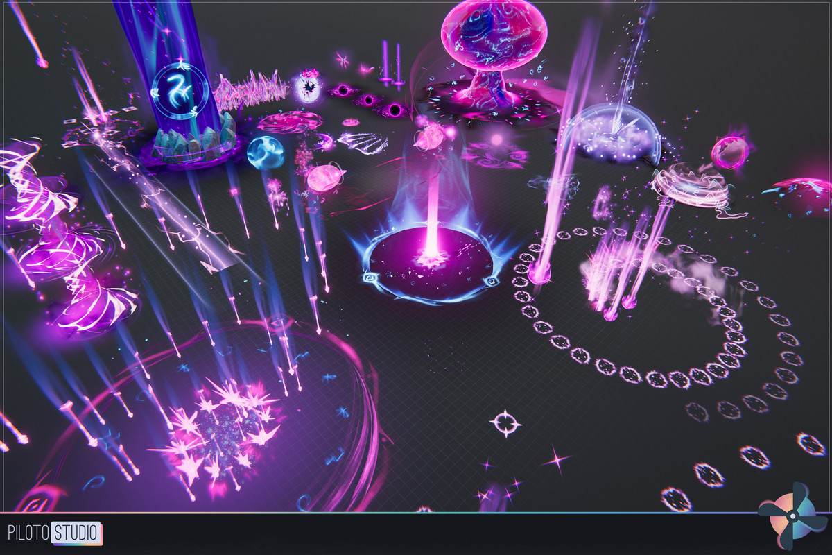 Arcane Stylized VFX Starter Kit