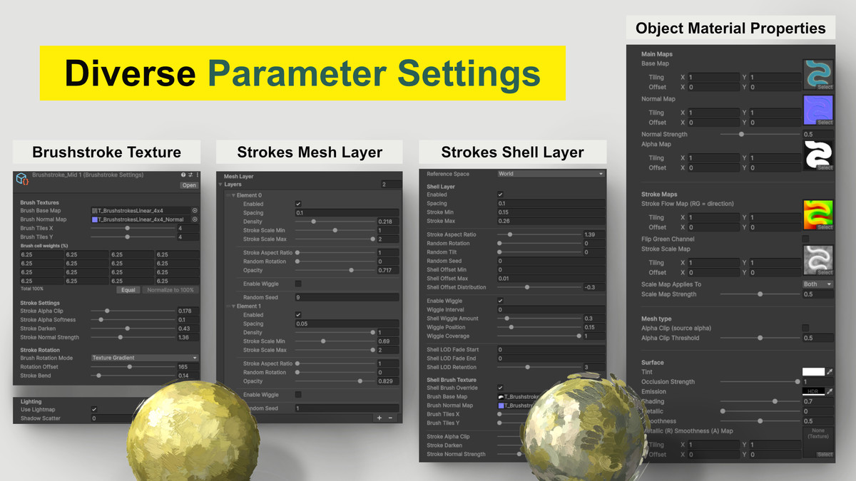 Brushstroke Shader