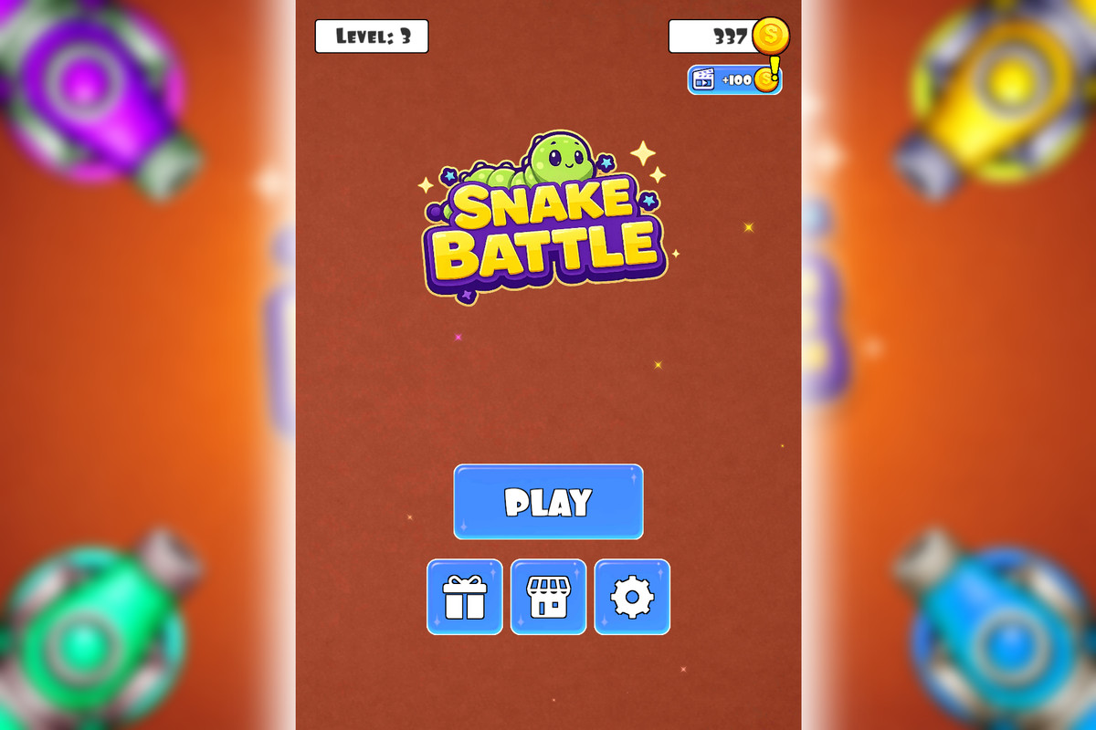 Snake Battle Puzzle - Complete Mobile Game Template