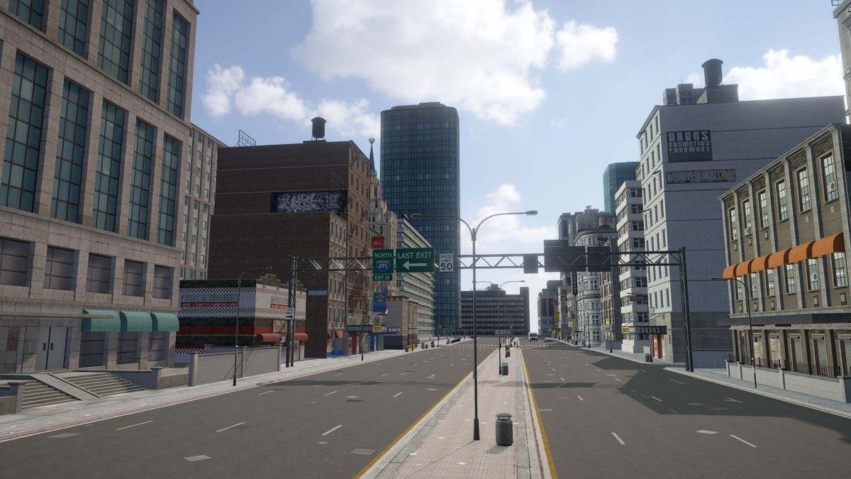 Full Game Ready City Pack Modular Low Poly Urban Environment Low-poly 3D model