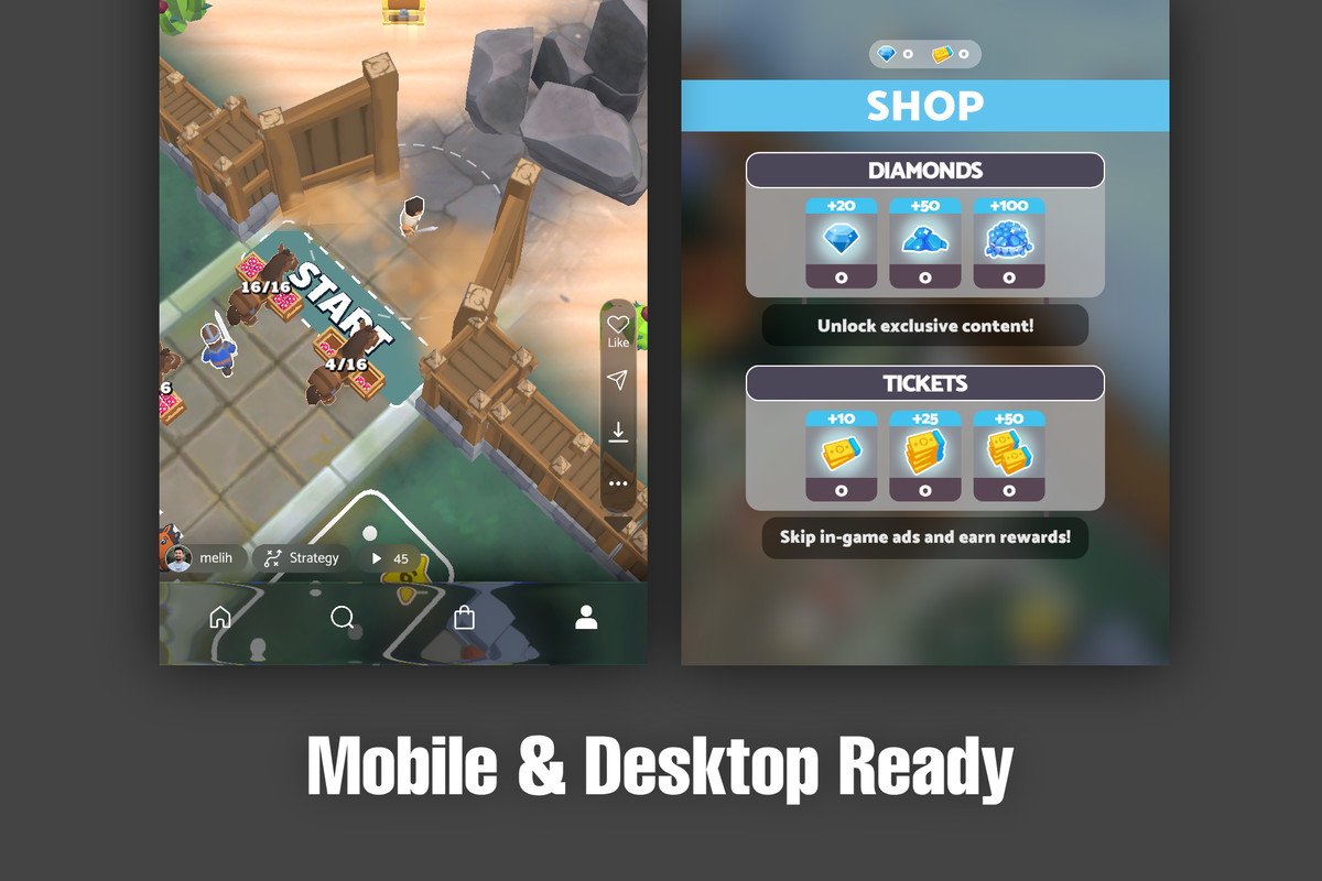 Liquid Glass & Blur UI Shader - Mobile/Desktop