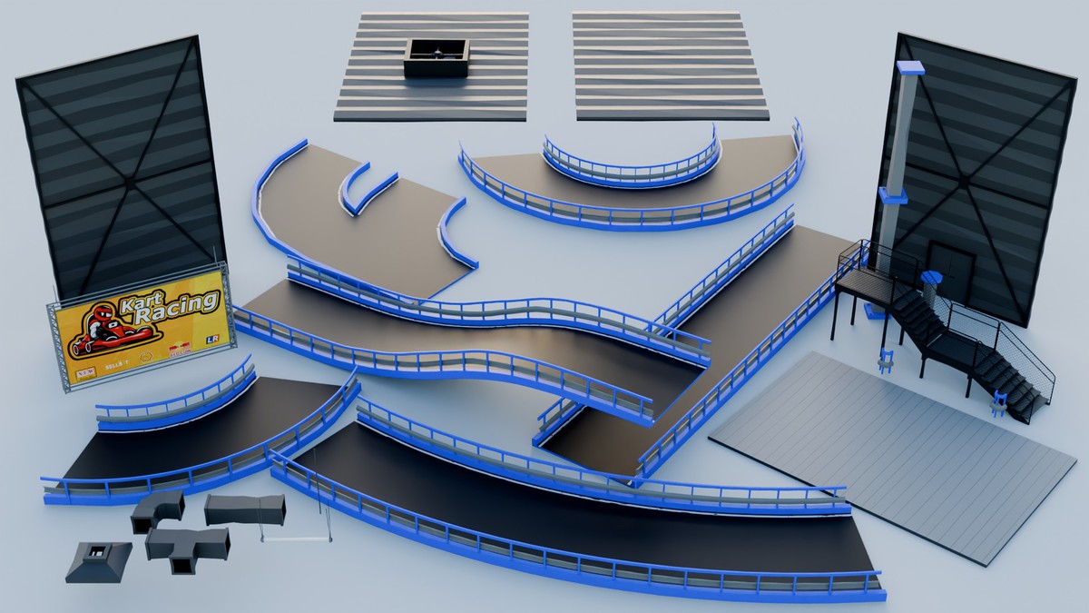 Low poly racing pack - PA