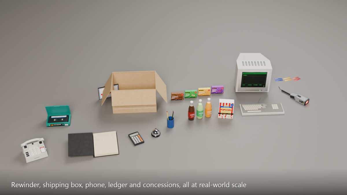 Video Store Kit: Interactive '90s Rental Store