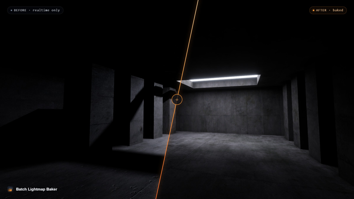 Batch Lightmap Baker