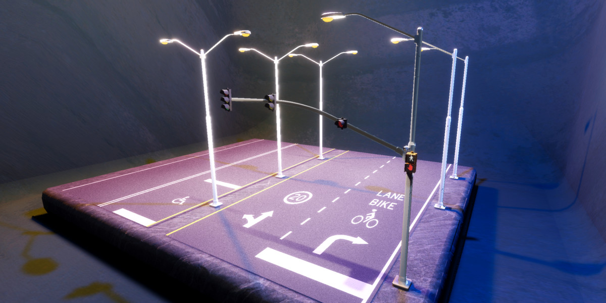 Traffic/Construction Props & Road Generation