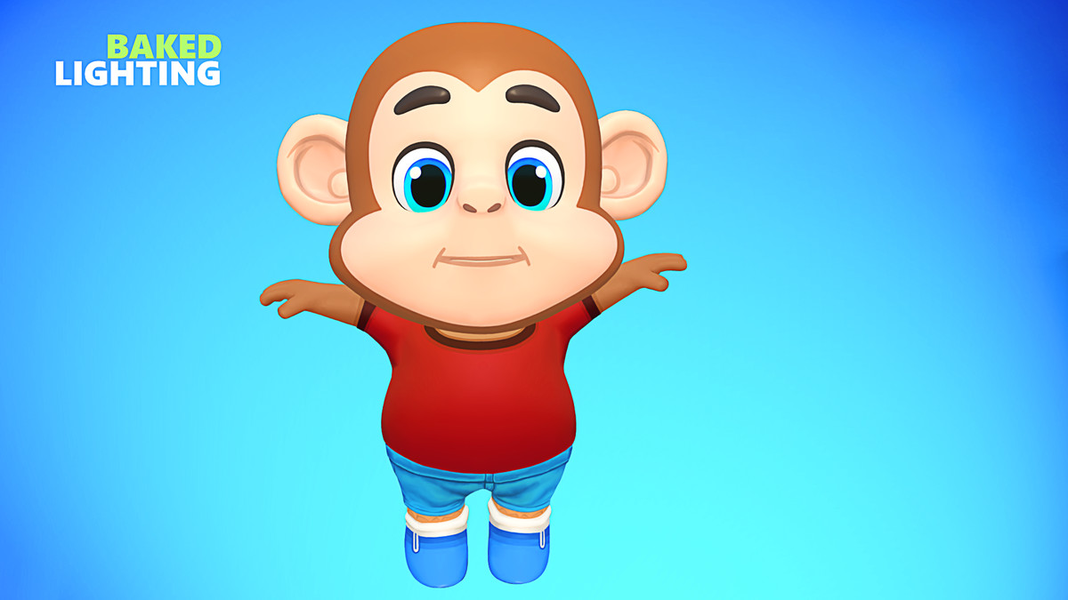 Monkey Chimp Animated
