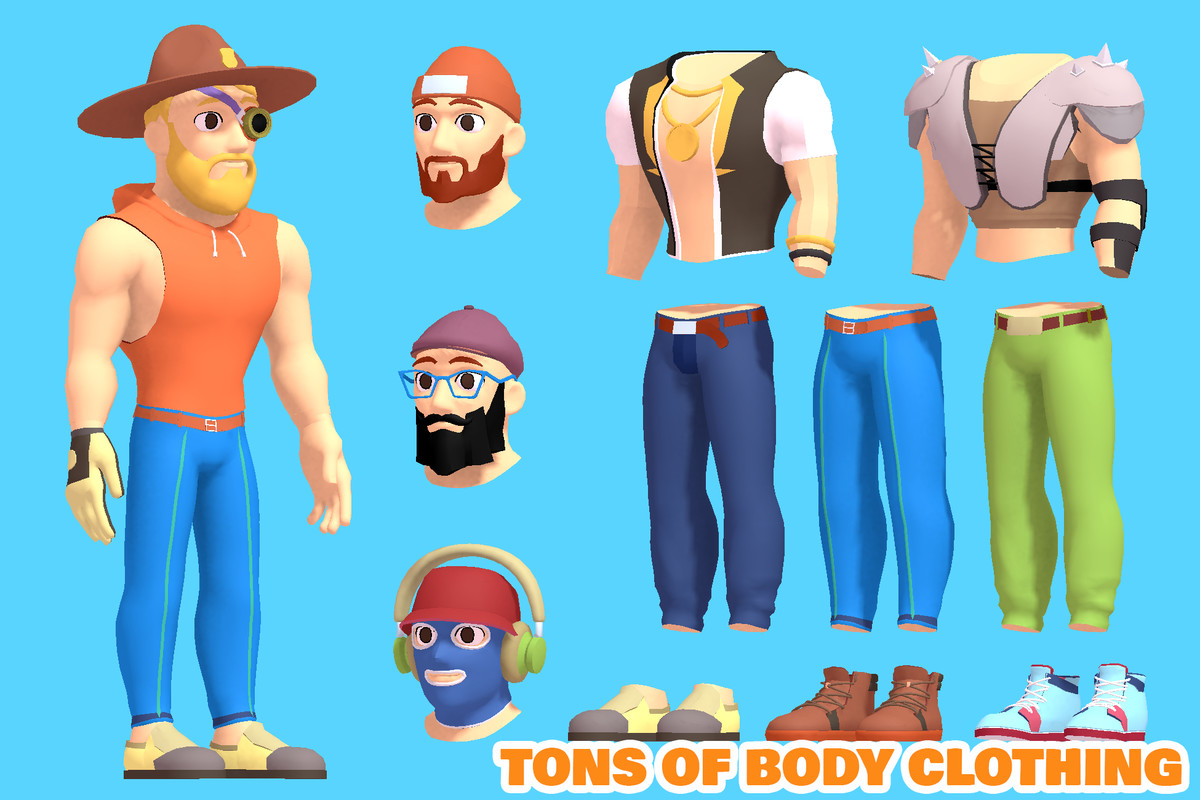 Stylized Criminal Characters Pack