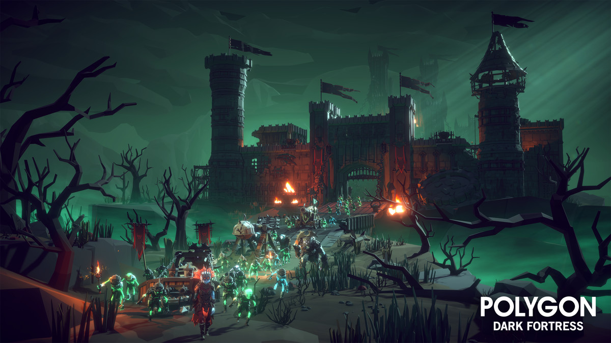 POLYGON - Dark Fortress - Low Poly 3D Art by Synty