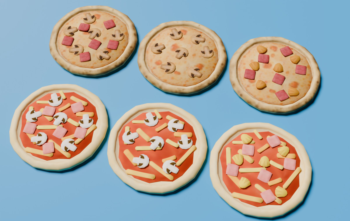 Low Poly Pizza