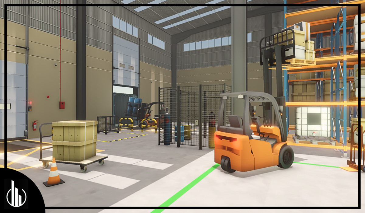 Warehouse Interior Low Poly Asset Pack