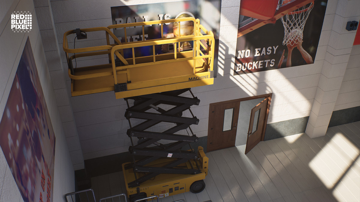 Indoor Basketball Arena