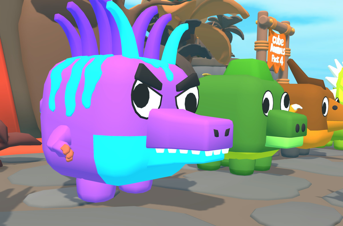 Cute Magic – Cube Dinosaurs Pack 4