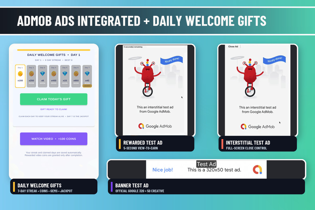 HyperCasual LiveOps Kit | Ads, IAP, Retention & Mobile Services