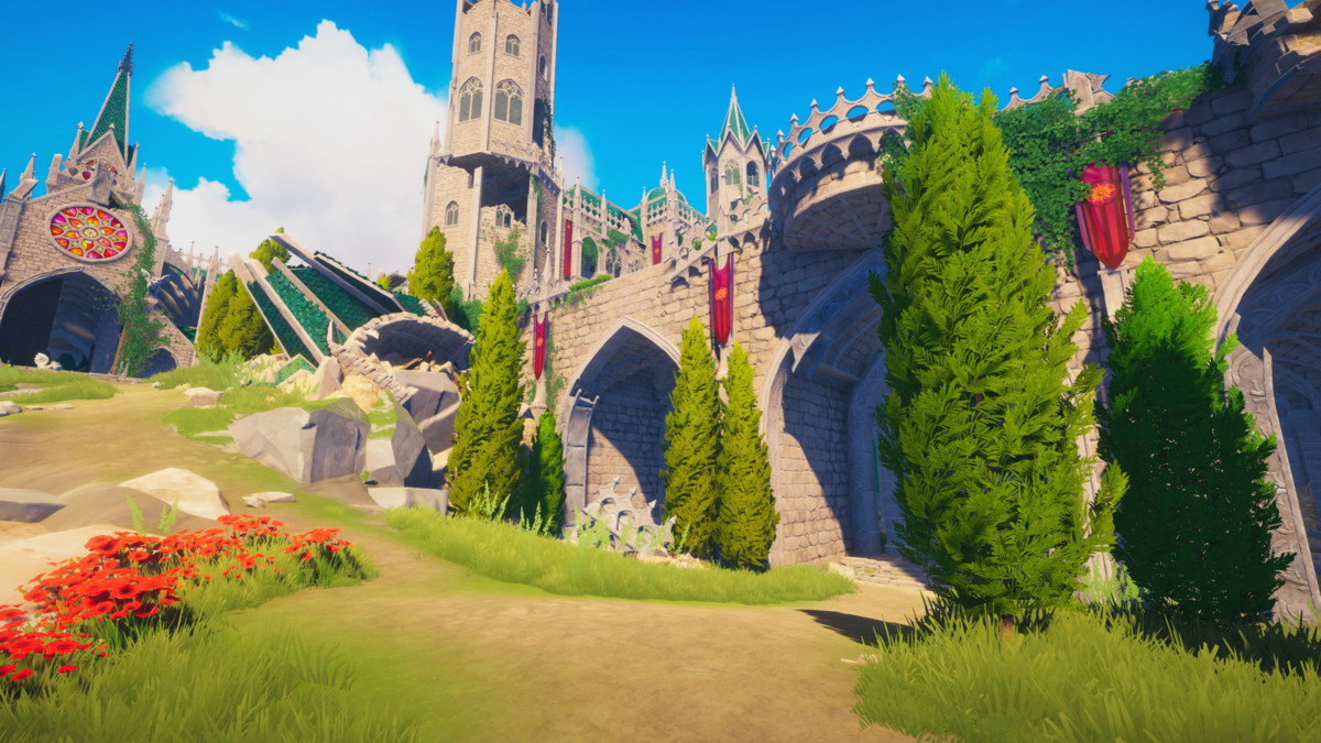 SUN TEMPLE - Stylized Ruins Open World Environment